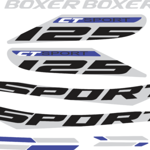 Kit de Calcomanías Bajaj BOXER CT 125 SPORT