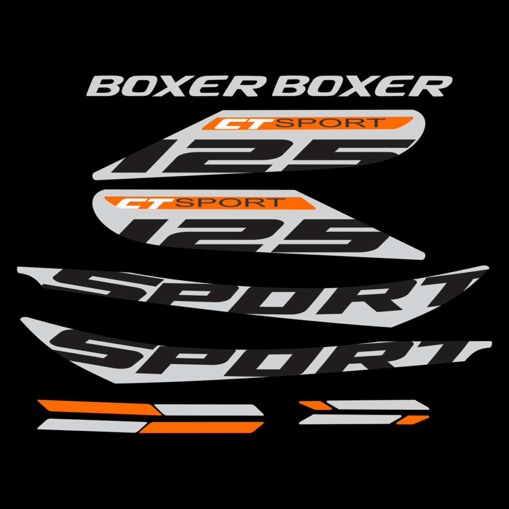 Kit de Calcomanías Bajaj BOXER CT 125 SPORT